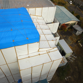 駒ヶ根市　伊南行政組合旧清掃センター　足場工事-4 イメージ1