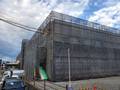 飯田市　ショッピングセンター外部足場工事