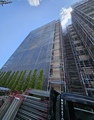 松本市　マンション外部足場工事